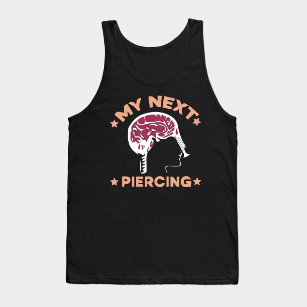 My next piercing Funny Meme Lobotomy Tank Top by blacckstoned